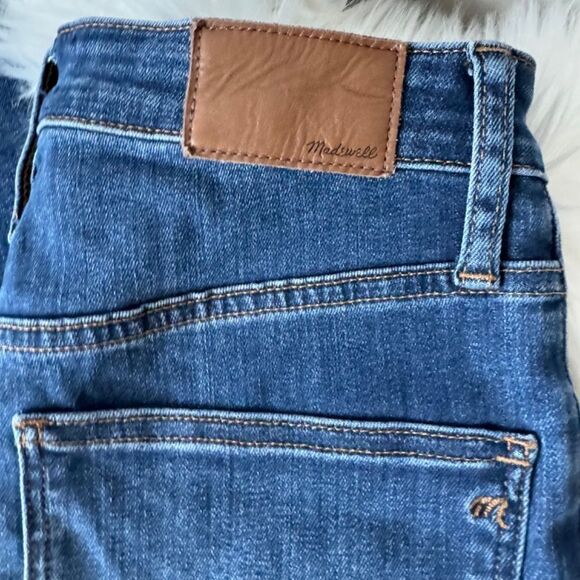 Madewell Curvy High Rise Skinny Whiskered Jeans Sz 27 - Picture 6 of 12